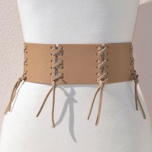 BCBGeneration Women's Faux-leather Fringe Belt